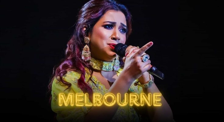 Shreya Ghoshal Melbourne 2024